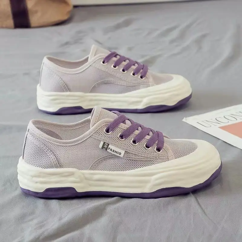 Smart Sneakers Women Retro Shoes Breathable Anti-slippery