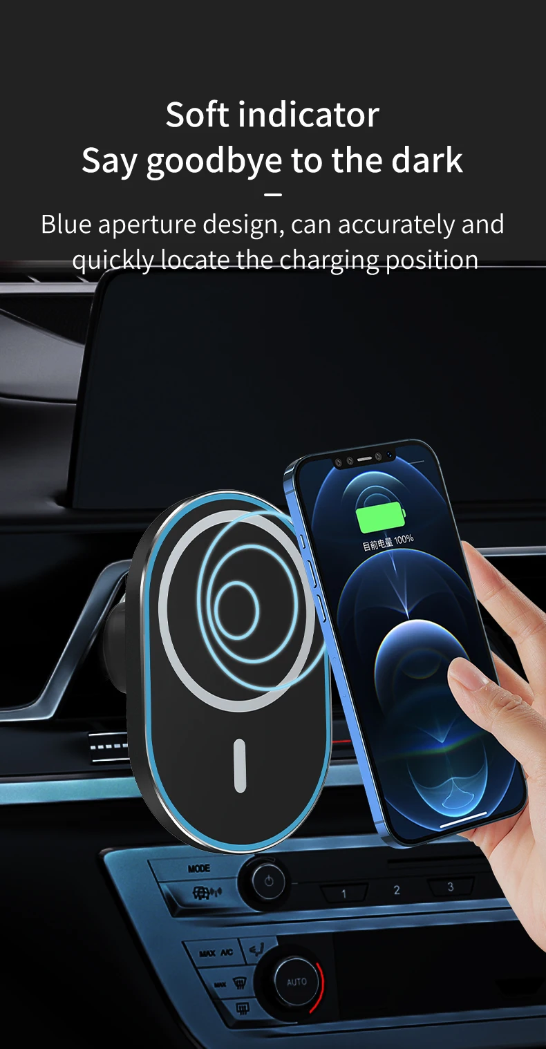 magnet wireless car charger