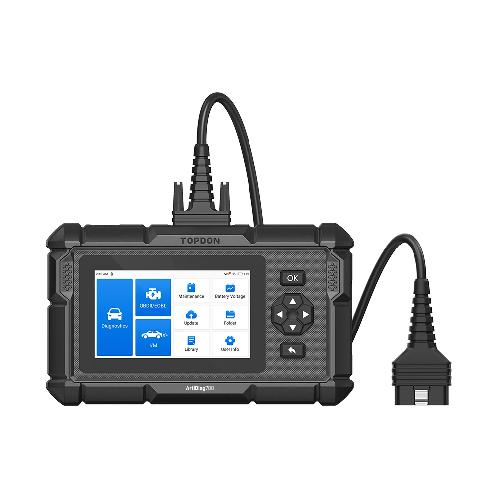 TOPDON AD700 Support Renault SGW Unlock Diagnose Faster Professional Obd2 Real-time Data Streaming Auto Diagnostic Scanner Tool