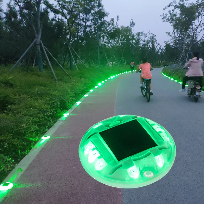 LED Cat Eye Aluminum LED Embedded Solar Road Stud Tacha Vial