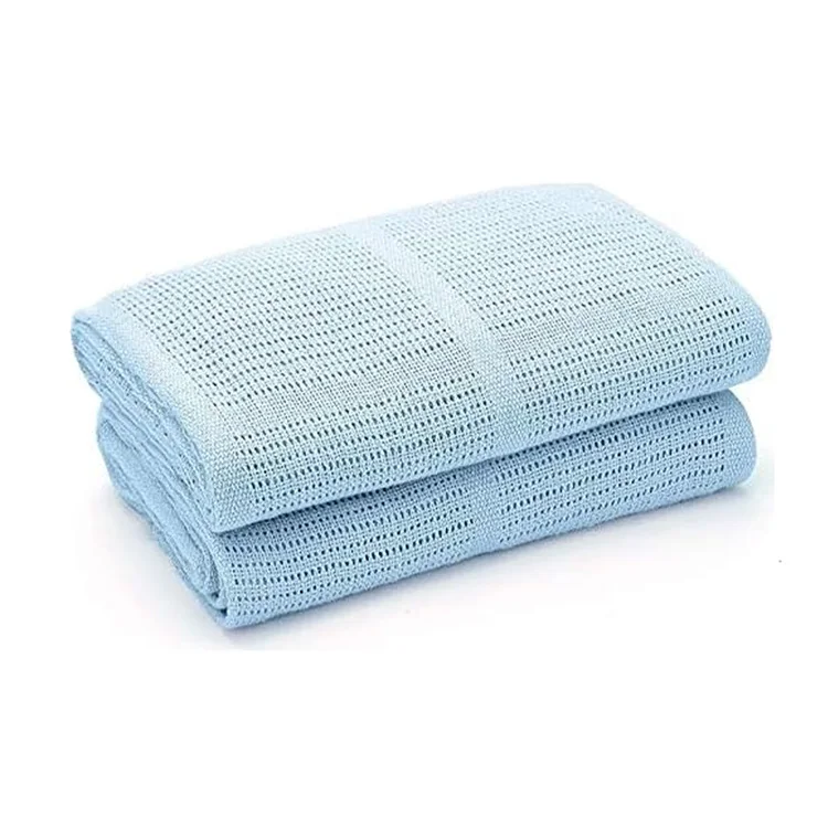 Bamboo Cotton Cellular Baby Blanket Wholesale Cellular Baby Blanket