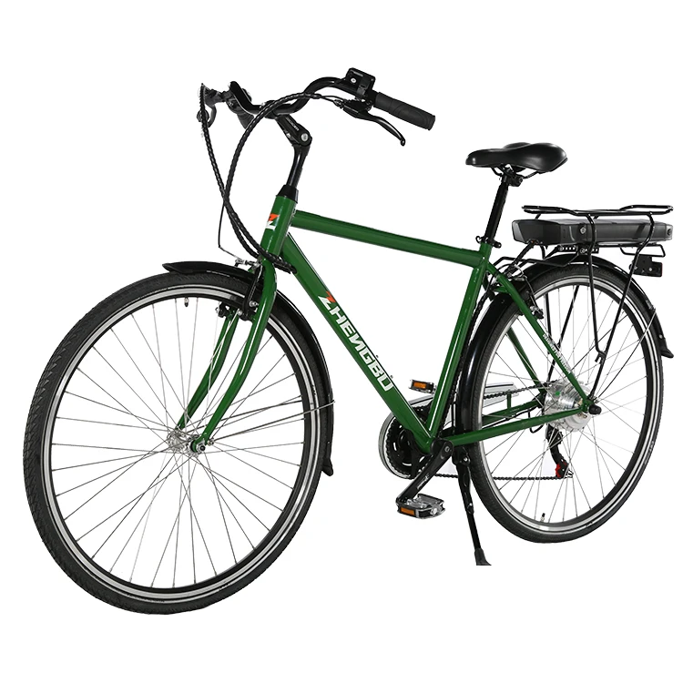 ZHENGBU-Bicicleta Eléctrica B2 de 28 pulgadas, batería de litio
