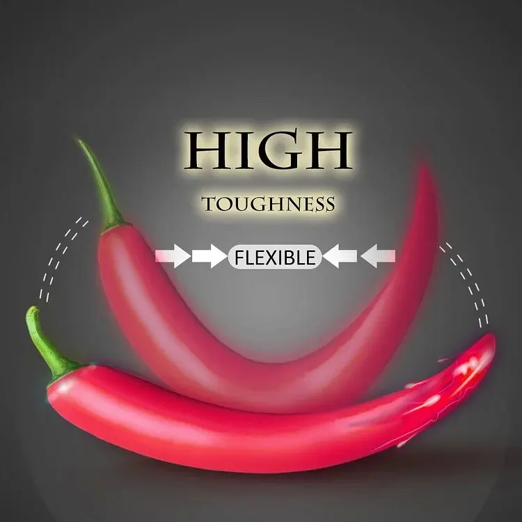 Girls' Red Chili Pepper Vibrators Vegetable Scented G Spot and Clitoris Sex  Toys with 10 Speed Modes