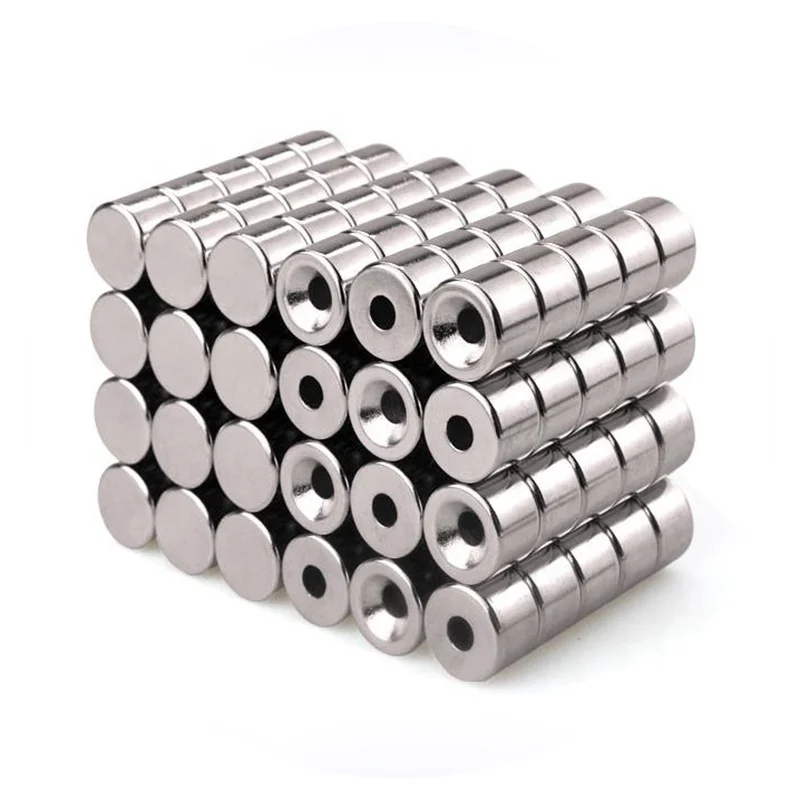 N35 Round Countersunk Neodymium Magnet with Screw