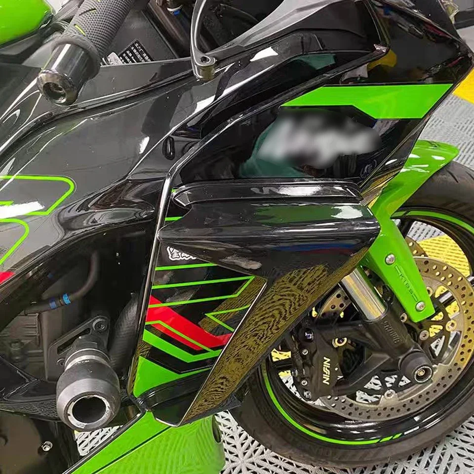 2024 Kawasaki ZX-6R ZX-636 Aerodynamic Wing Kit New Naked Front
