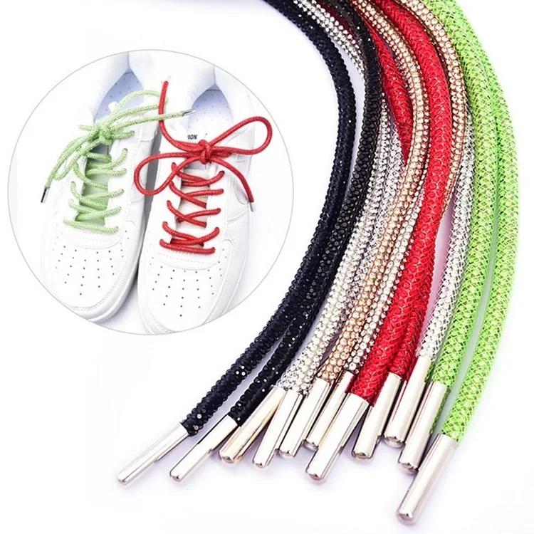 Rhinestone Shoe Laces - GLITTER FASHION