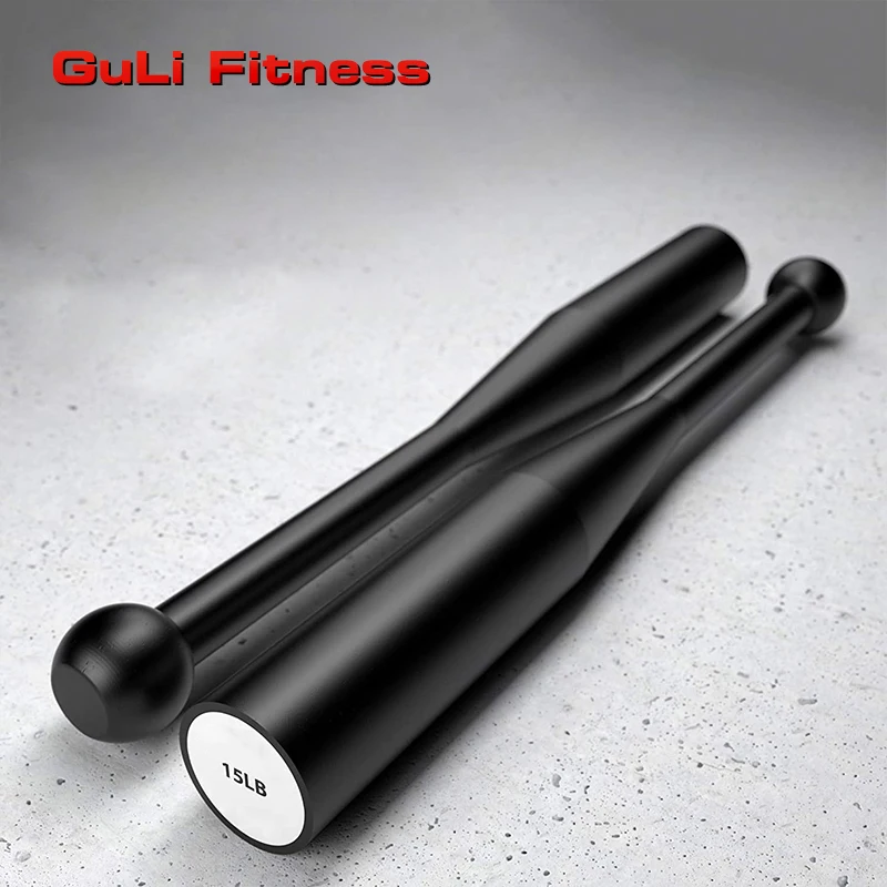 ウェイト付きスチールエクササイズクラブベルセット 4/6/8/10/12/15/20