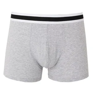 New Popular Long Run Breathable Plus Size Men's Underwear Mid-waist Shorts Underpants for Man
