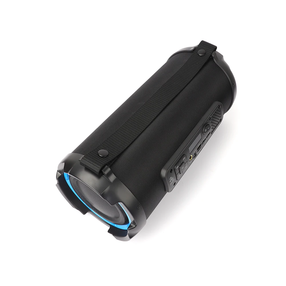 Беспроводная уличная Колонка MICCELL, портативная Водонепроницаемая Колонка RGB со светодиодной подсветкой, профессиональная спортивная акустическая система rock dj, большая уличная садовая колонка