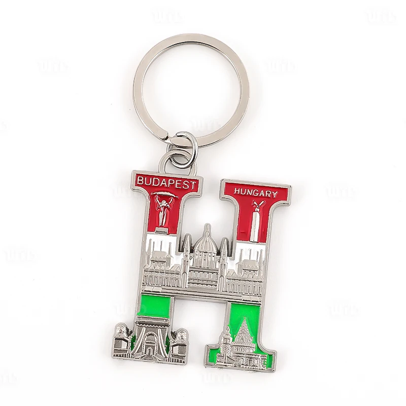 Wholesale Custom Personalized Metal Keychain Soft Enamel Engrave Your Own Luxury Promotional Business Gifts Keychain