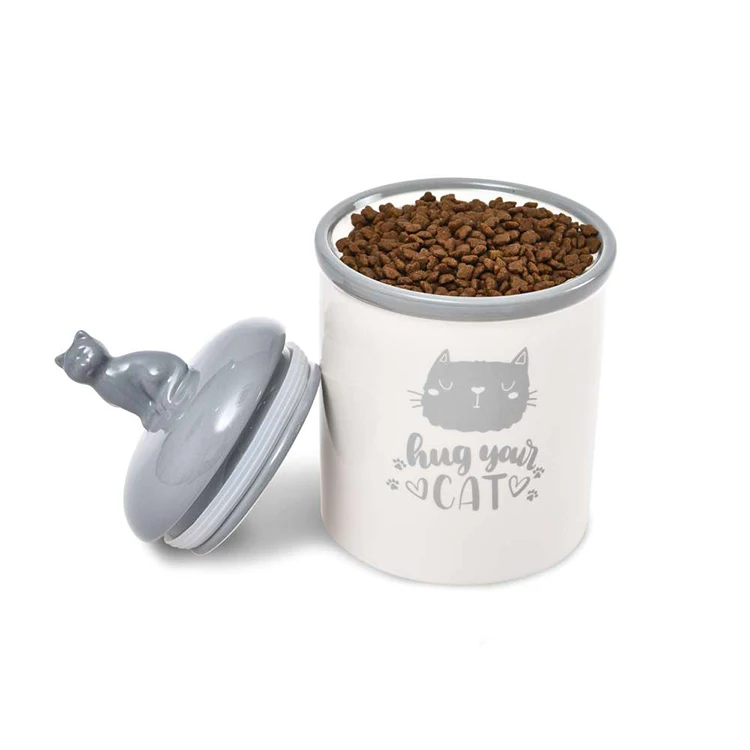 ceramic cat feeder
