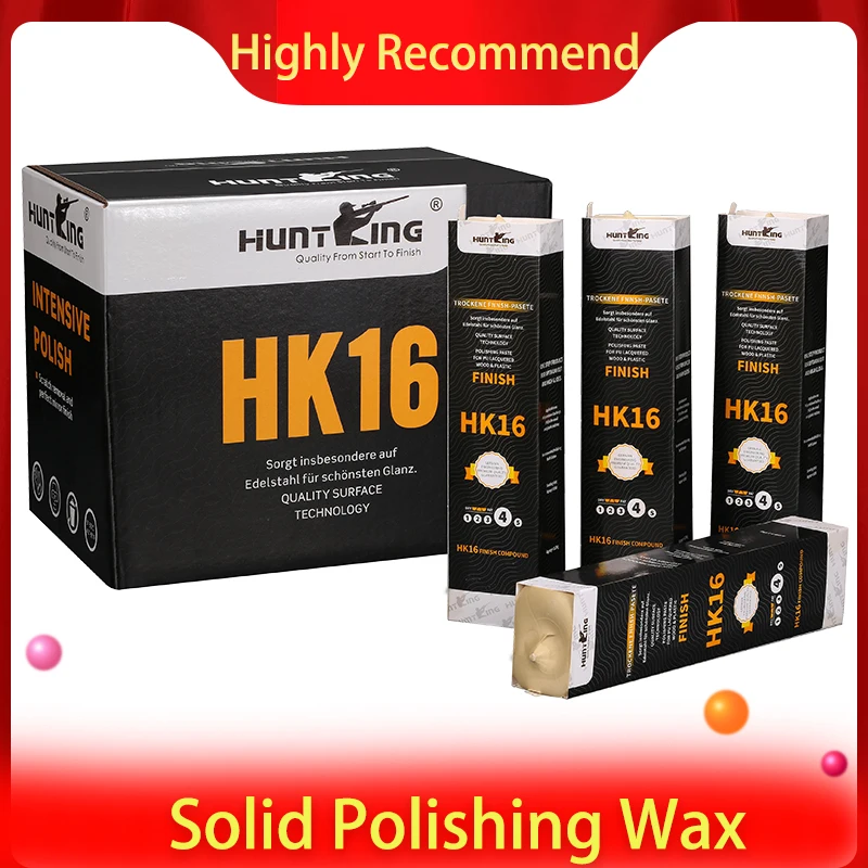 HK16 Yellow Wax Glossy Effect Composite Wax Wood Piano Guitar Metal Solid Polishing Wax