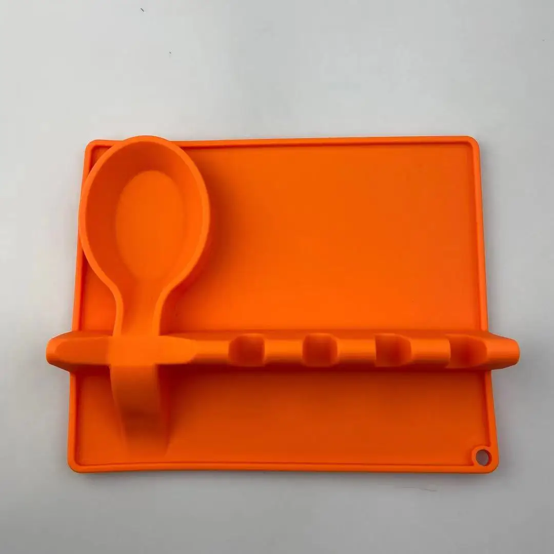 Wholesale Bpa Free Spoon Rest Holder Heat Resistant Placemat Pad