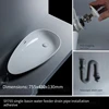 White 755*430*130mm basin