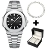 Nero, orologio+bracciale (LT0414+Lpbox04)
