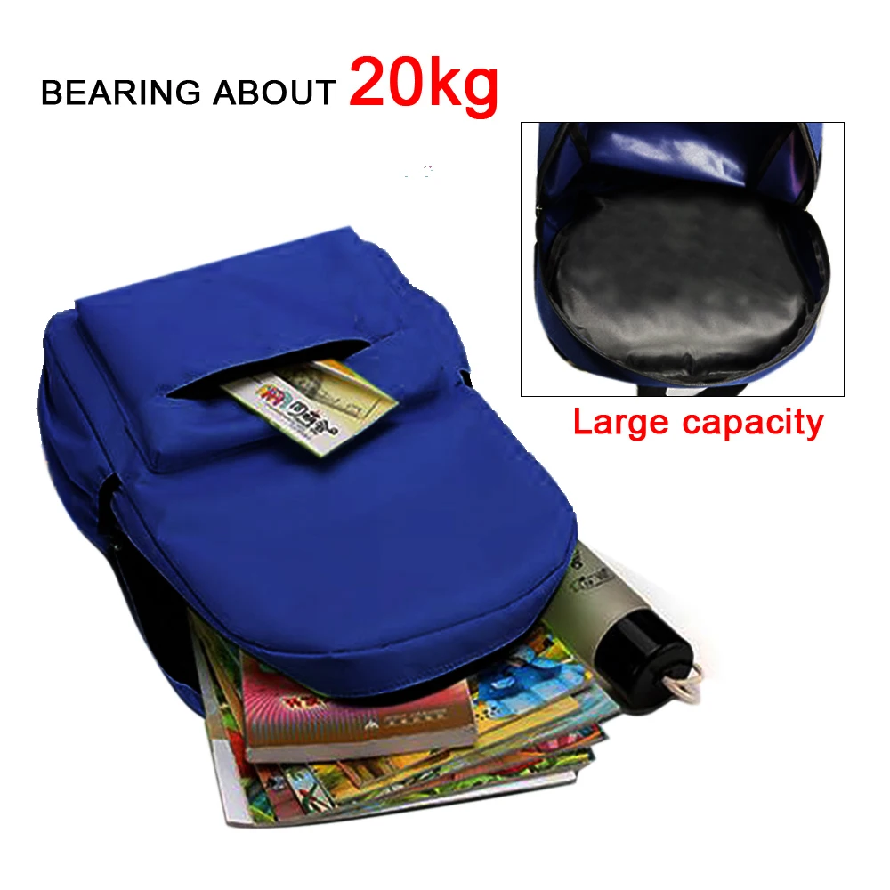 Custom Material Girls Classic Double Zipper Closure Schoolbag Simple Design Durable Polyester Backpack School Bag