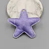 Estrella morada de cinco puntas