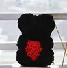 Tipis beruang hitam dengan kotak