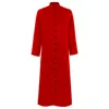 Red priest cos suit
