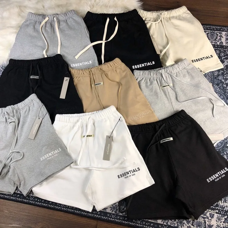 Custom Cotton Reflective Sport Jogger Gym Athletic Men Short