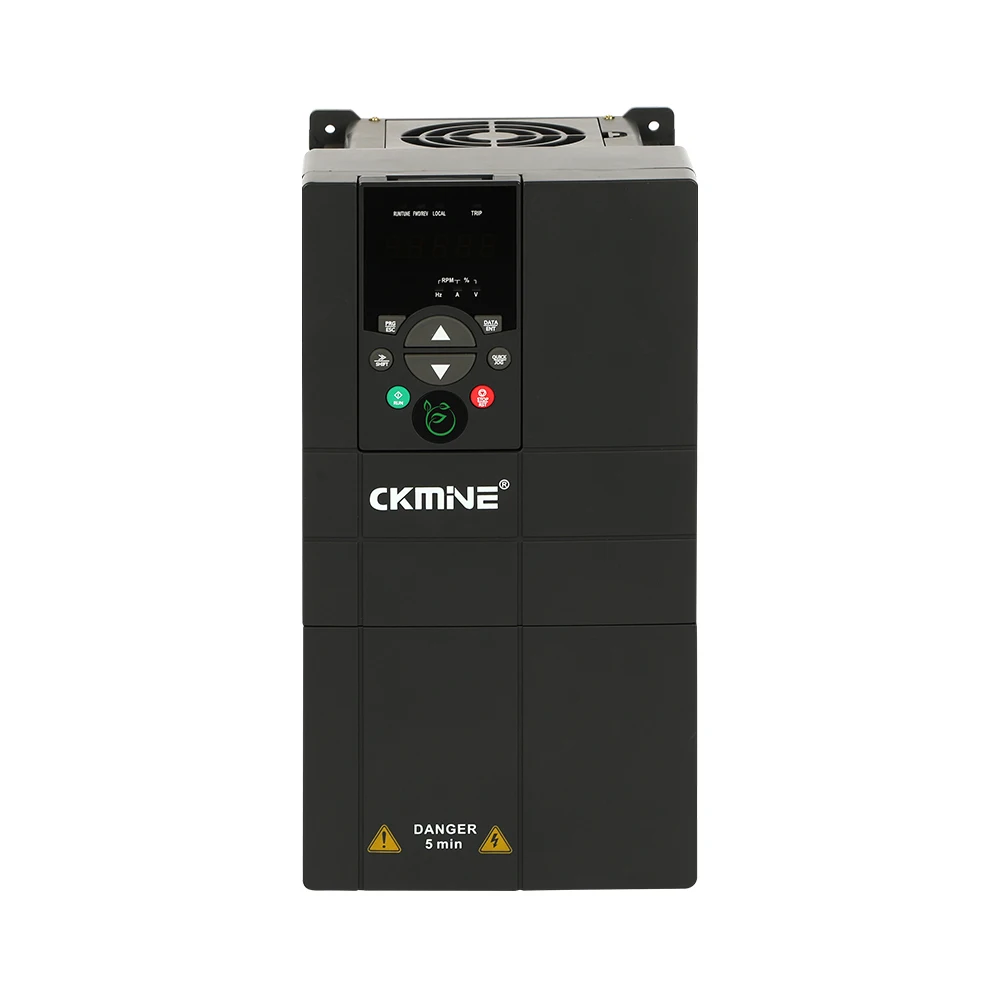 CKMINE 380V 7.5kW VFD 3 Phase Asynchronous Motor Variable Frequency Inverter Speed Control AC Drive for General Purpose