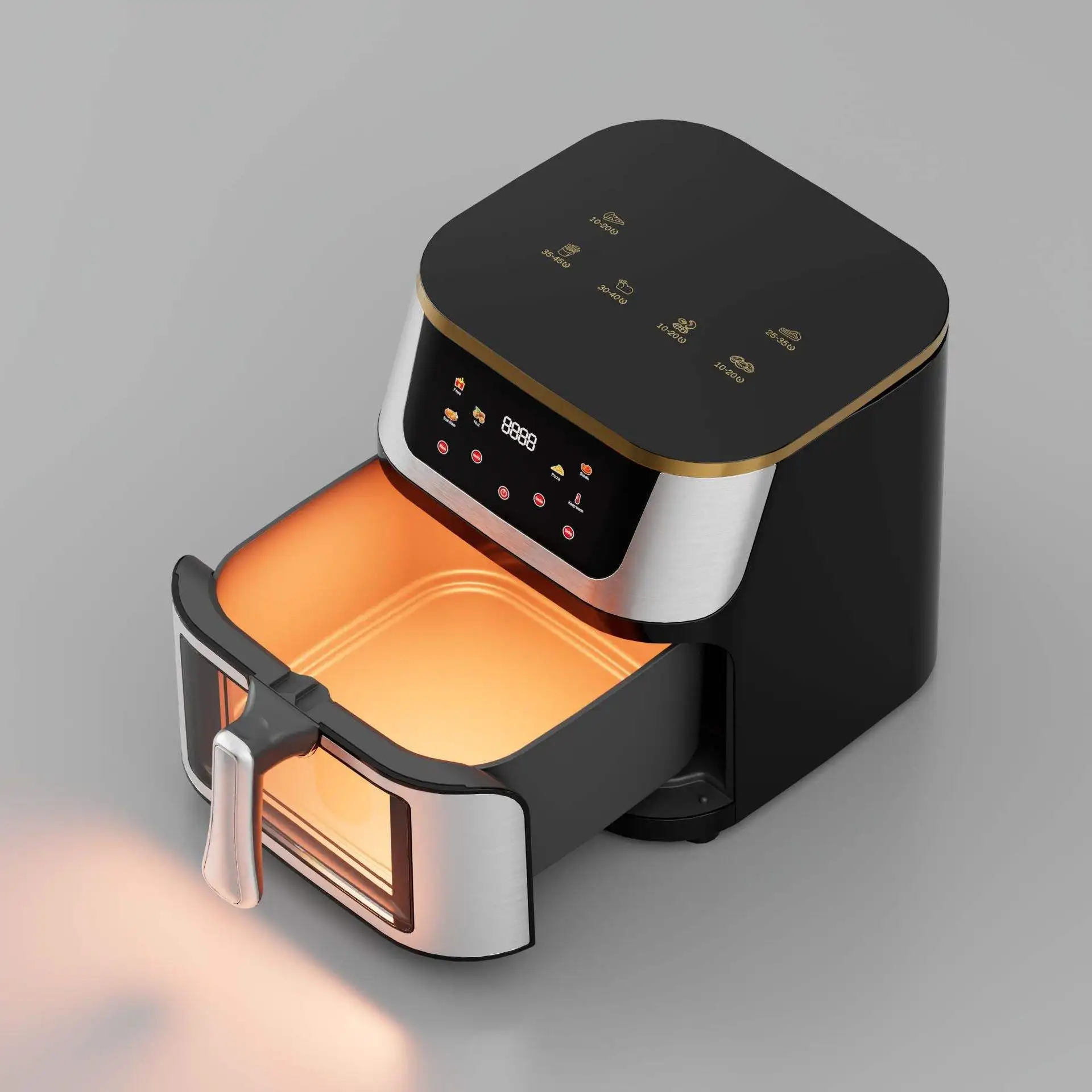 LOVFE Hot Selling Large Capacity 10L Multi-Function Household Electric Air Fryer for Fre aperçu 4