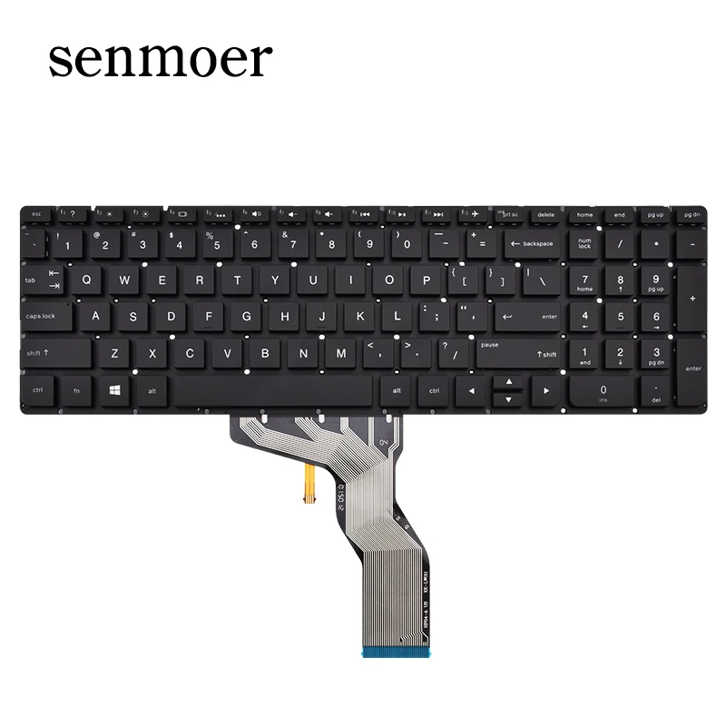Tastiera Italiana HP 15-D Series – QWERTY, Nero, Sostituzione Originale (SENZA FRAME), 749658-061