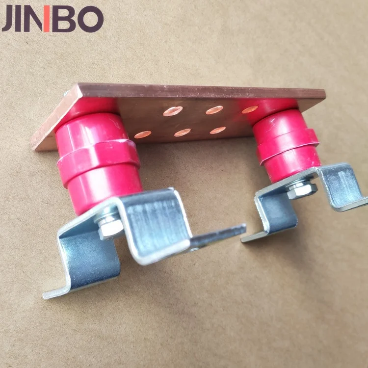 Factory Price Electrical Power System High Quality Copper Grounding Bus Bar Tinned Terminal Block Earth Bar