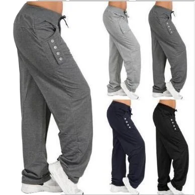 Pantalones Deportivos Holgados De Talla Grande Para Mujer,Mallas Con  Bolsillos 5xl,Pantalones De Pierna Recta Informales Para Exteriores, Pantalones De Talla Grande - Buy Pantalones De Mujer Gorda,Pantalones  Calientes De Talla Grande,5xl Pantalones De