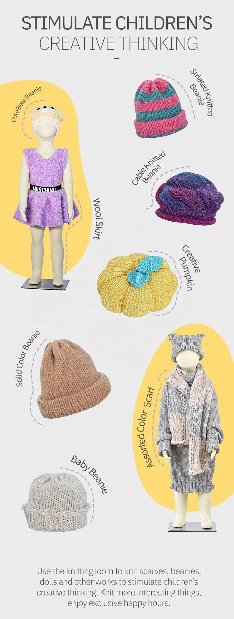 Круглая вязальная машина sentro волшебный ткацкий станок игрушки ролевые игры реальные функции Шэньчжэнь игрушка для детей