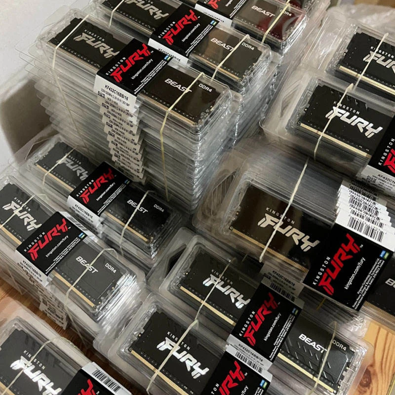 Hyper X FURY DDR4 Desktop Memory RAM for Kingston XMP Compatible Various Speeds Including 2400MHz 2666MHz 3200MHz 3600MHz