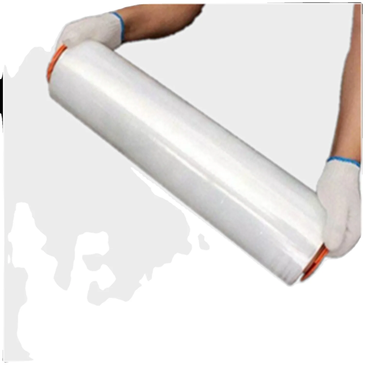 black plastic roll stretch film for carton pallet packing