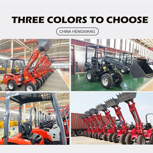 Hengwang ZL916 CE Certificate 4x4 Front End Loaders Mini Wheel Loader for Sale