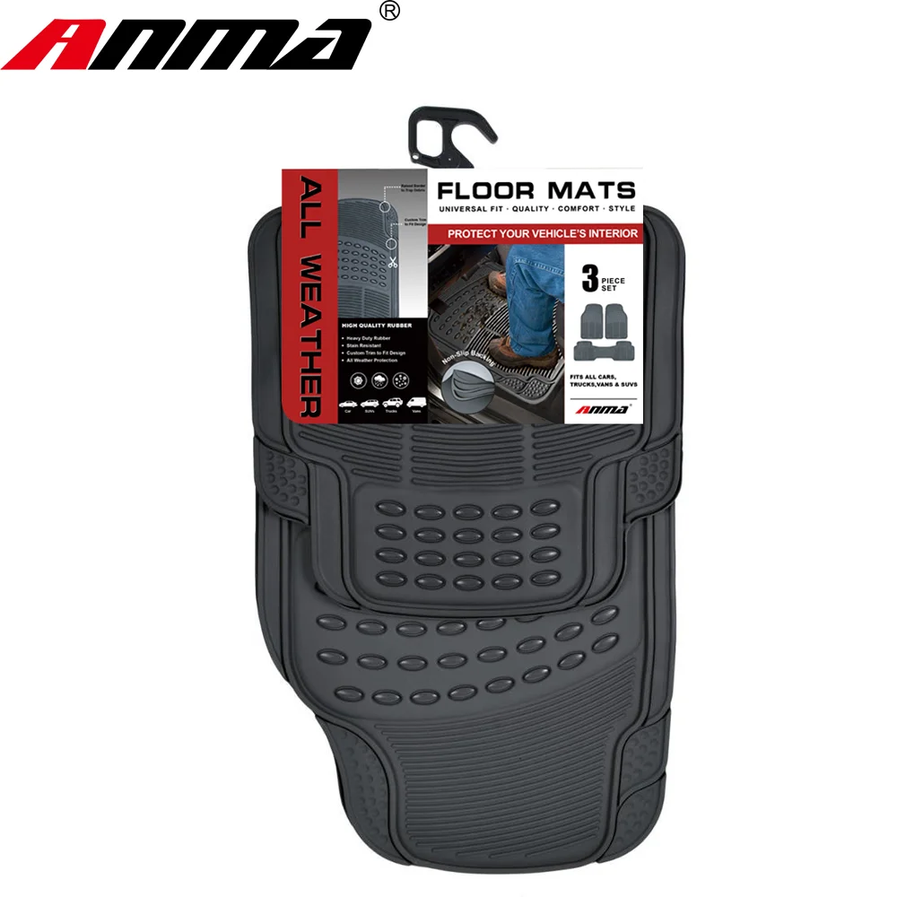 Оптовая продажа универсальные резиновые коврики для автомобиля