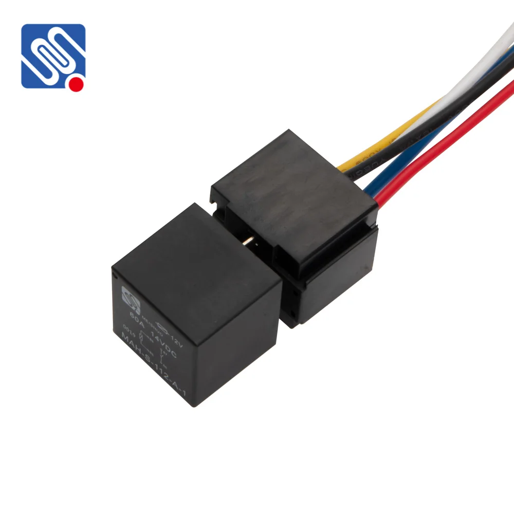 Meishuo Mah Auto Relay 12vdc 24vdc Spdt 4pins 5 Pin Car Used Min Relay Jd1914 With Wiring