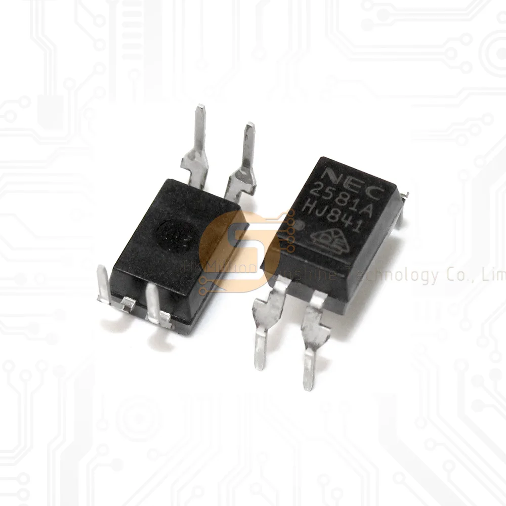 PS2581AL DIP-4 Photocoupler High Isolation Voltage and Low Input Current for Industrial Control Systems ICs Product