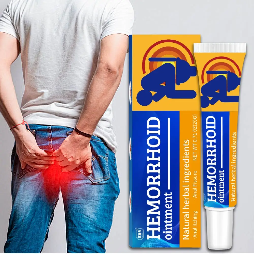 Anti-Itch Cream for Internal External Hemorrhoids Ointment Relieves Pain Itching Burning Swelling Bleeding Healthcare Supply