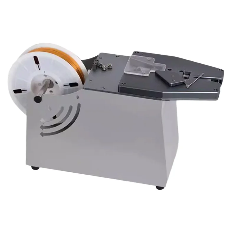 TEBAK  Automatic Golden Thread Twist Tie Machine for Toast Bread Biscuit Bag Flower Candy Wire Twist Tying Machine