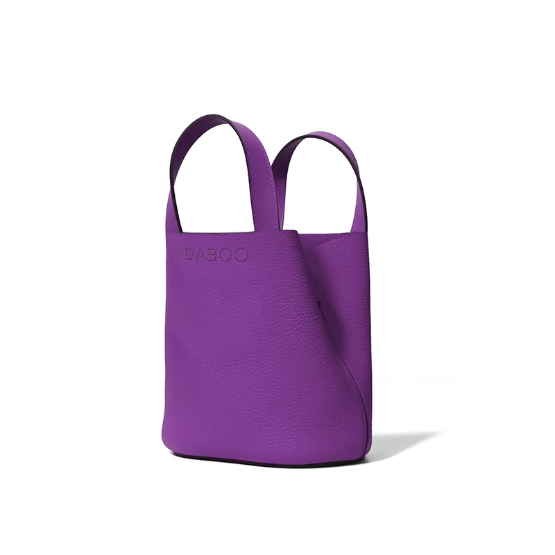Custom logo Fashion Light Luxury Ladies Genuine Leather Bucket Bag Original Pig Nose Women's Designers Handbags