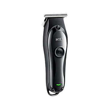 HTC AT-118 Cordless Hair Trimmer Small Professional Electric Hair Clipper And Beard Trimmer For Men