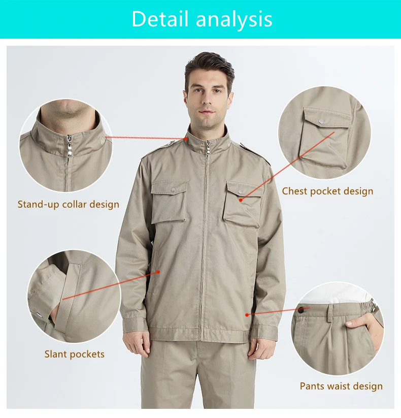 Direct Selling Electromagnetic Radiation Shielding Zipper Work Clothes ...
