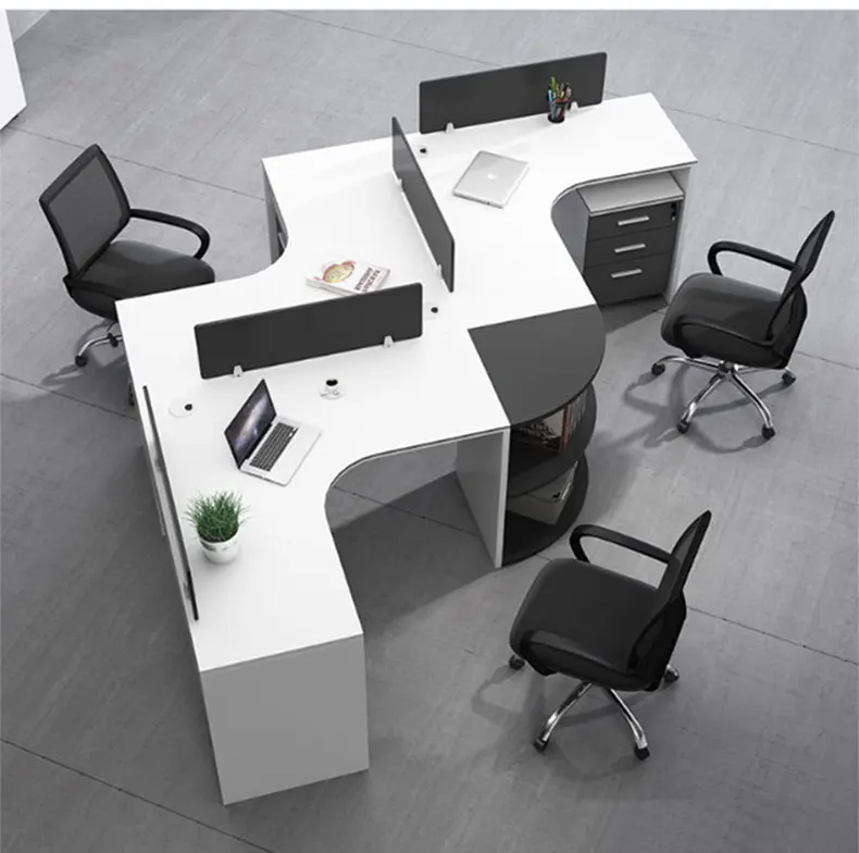 Modern Creative Office Desks Staff Cubicle Workstation Coworking Office