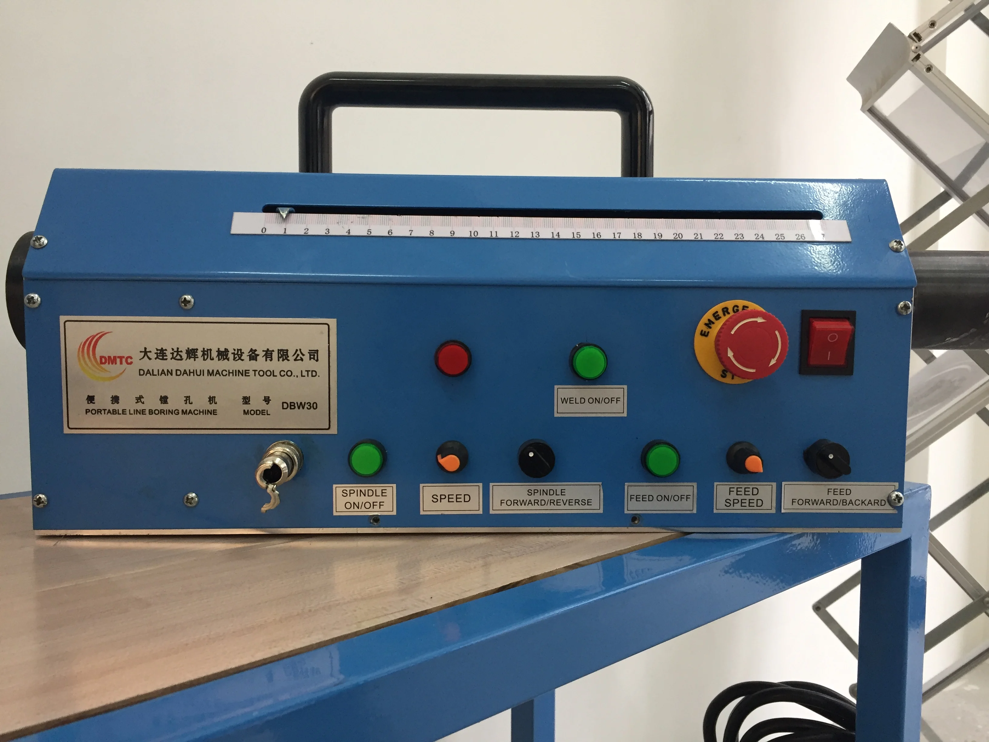 DBW30 Multi Function Feinmechaniker Drehbank Portable Line Boring Machine for Sale Drill Press