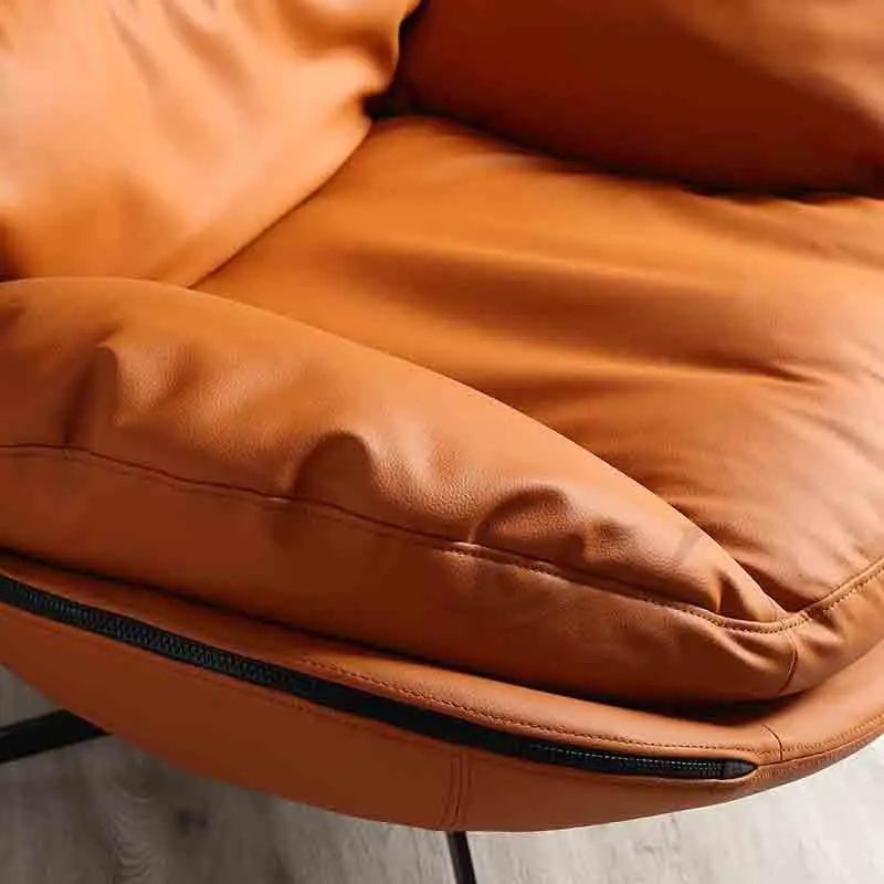 Meiye Furniture Pu Leather Chair Living Room Rotating Lounge Chair