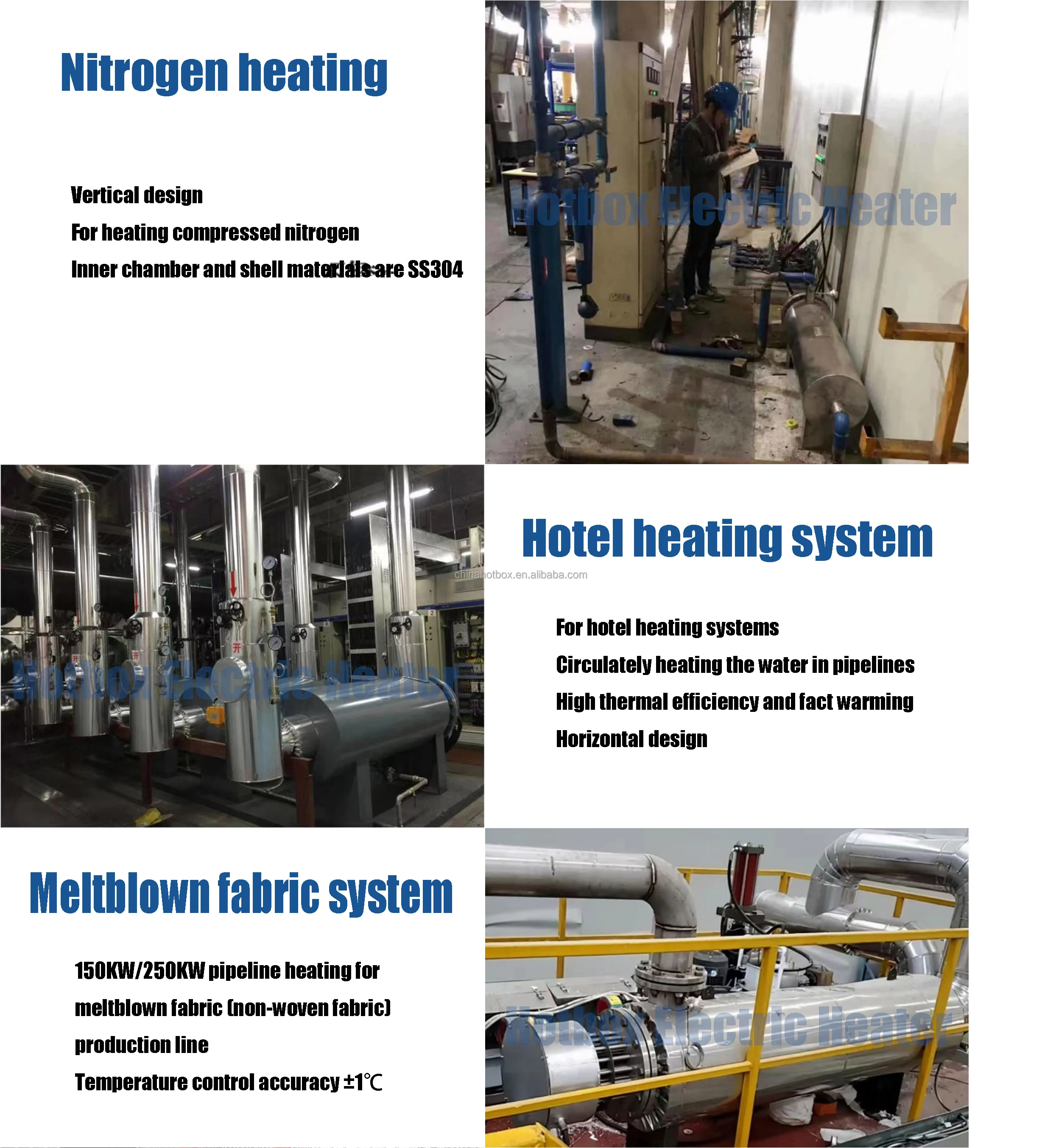 Stainless Steel Pipeline Heater, Explosion-proof, 110-600V - detail 14