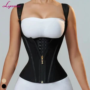 Wholesale Steel Bone Shapewear Latex Hourglass Corset Spandx Waist Trainer Body Shaper Fajas Colombiana Girdle