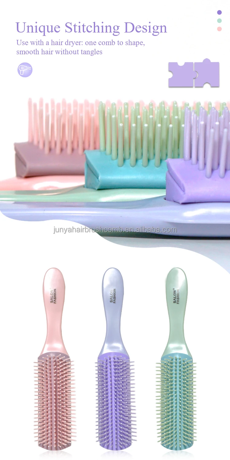 detangling plastic hair brush