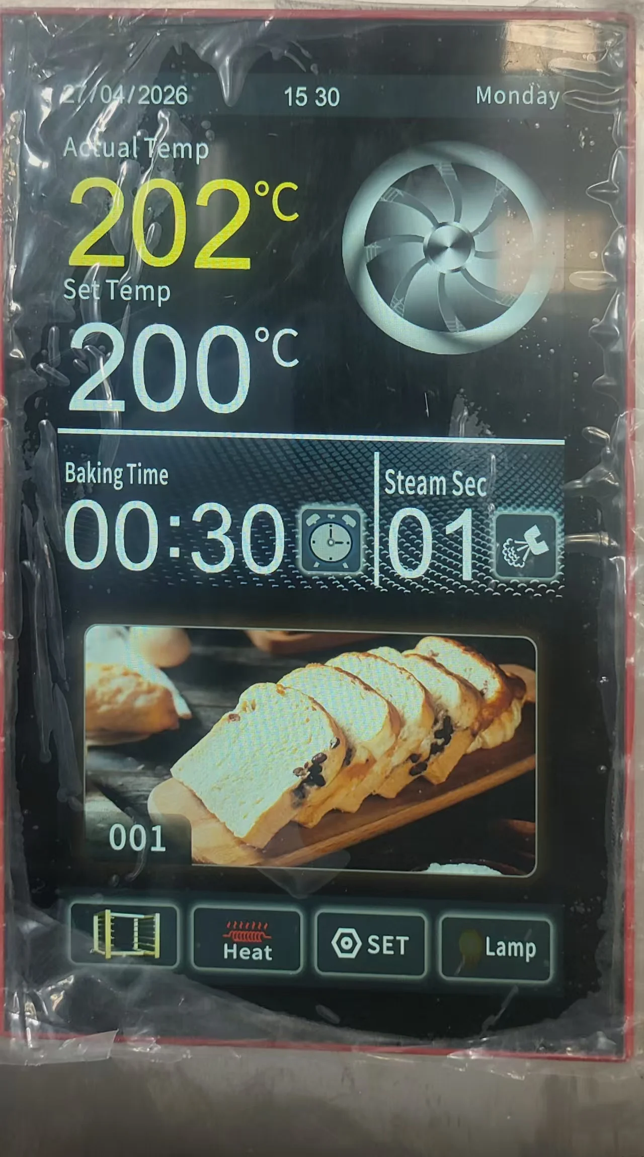 Cross Flow Fans, 380V, 100kg bread per hour - detail 22