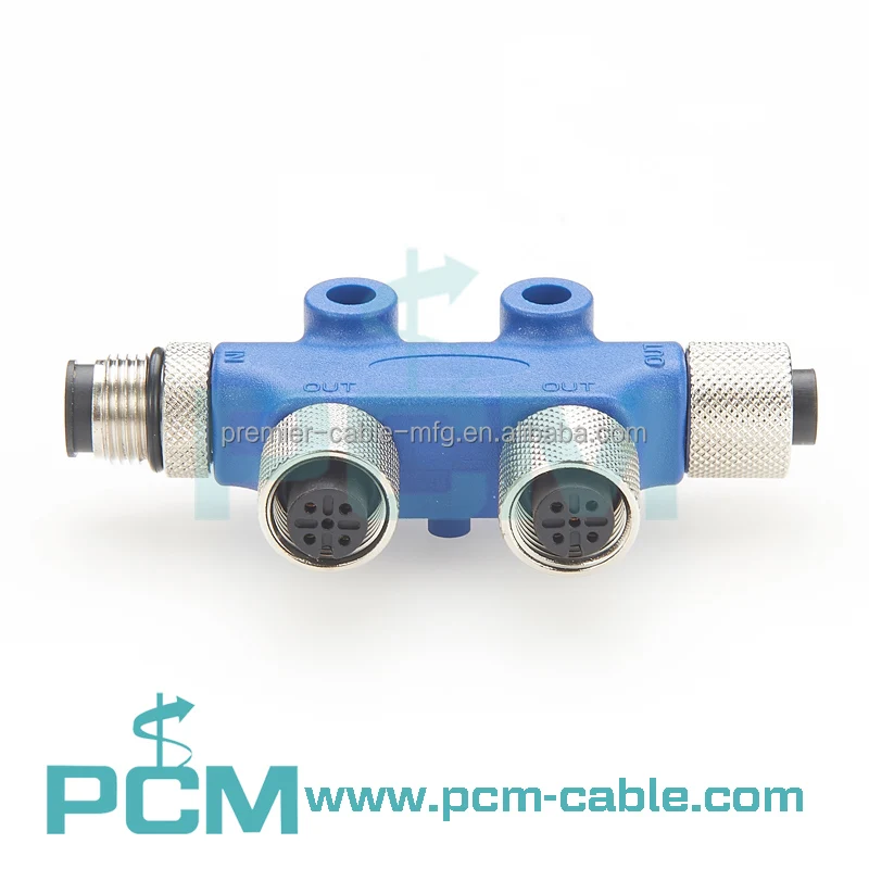 NMEA 2000 2 Way Tee Connector manufacture