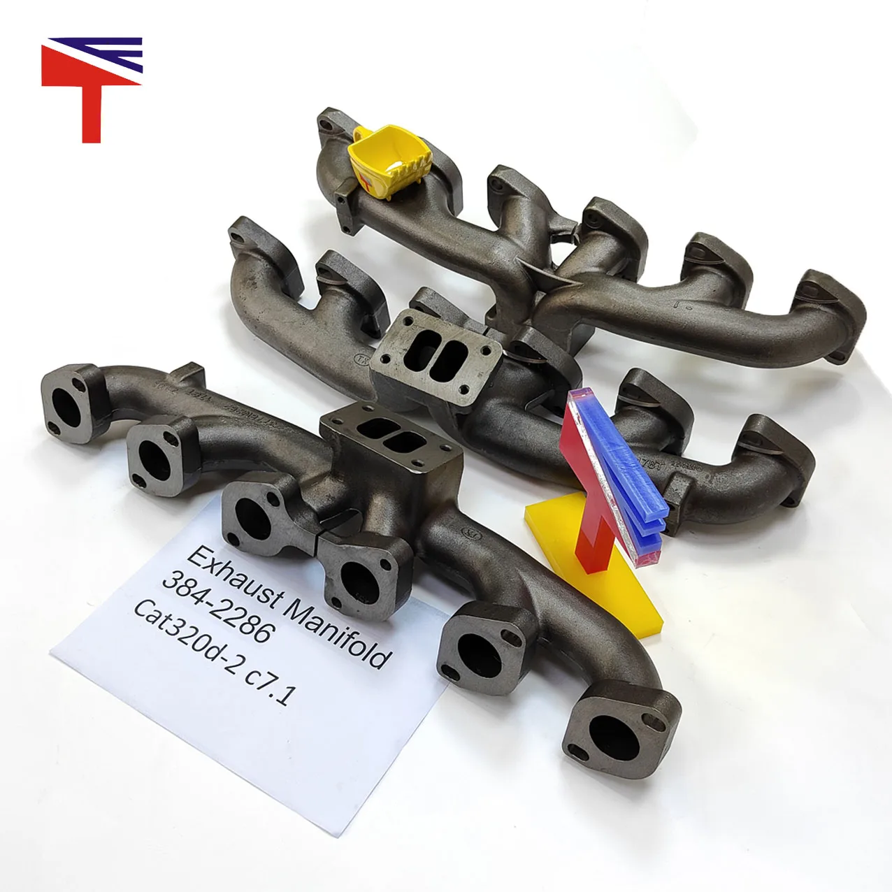 マエザワD出品 CAT320d-2 C7.1用機械エンジン384-2286エキゾーストマニホールド